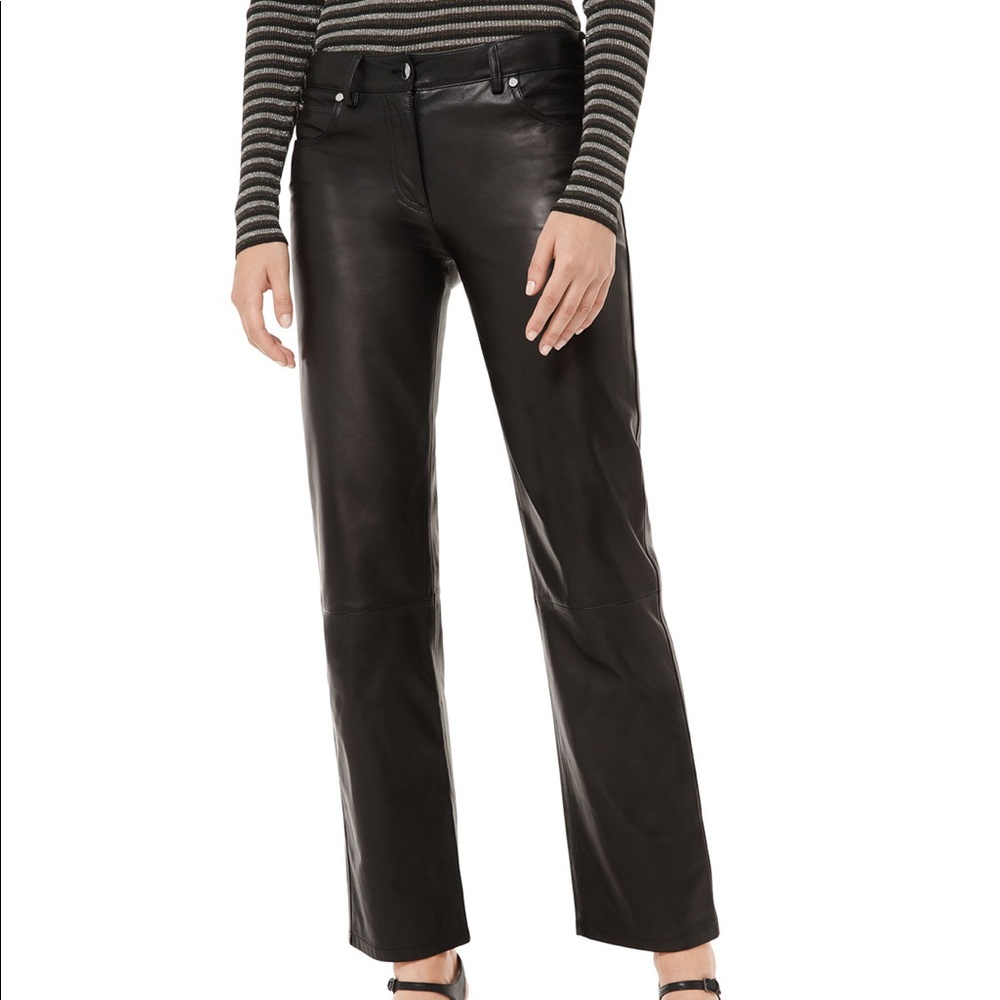 Leather pants